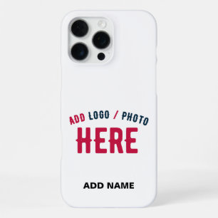 FUNDA PARA iPhone 16 PRO MAX ELEGANTES PERSONALIZABLES BLANCOS MODERNOS VERIFIC