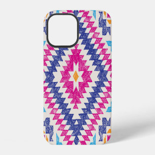 Funda Para iPhone 12 Elemento tribal de diseño brillante dibujado a man