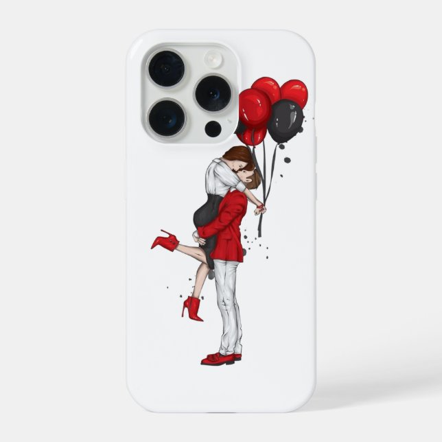 Funda Para iPhone Elevado en amor (Reverso )