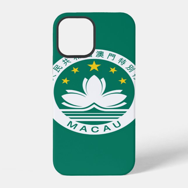 Funda Para iPhone emblema de macau (Reverso )