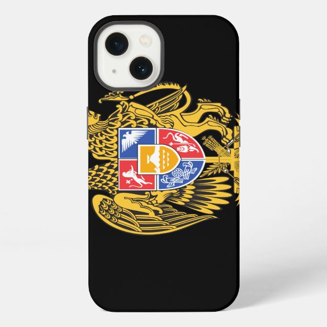 Funda Para iPhone emblemático de Armenia (Reverso )