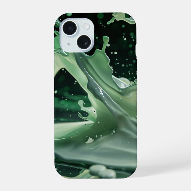 Funda para iPhone Emerald Splash Dynamics (Reverso )