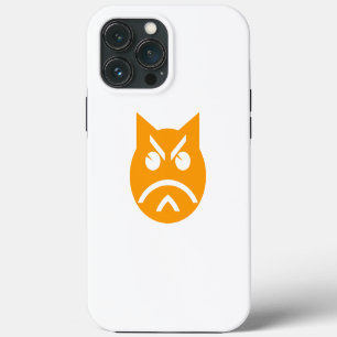Funda Para iPhone 13 Pro Max Emoji Gato Malhumorado
