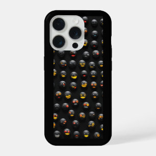 Emojis robóticas iphone 15 pro funda