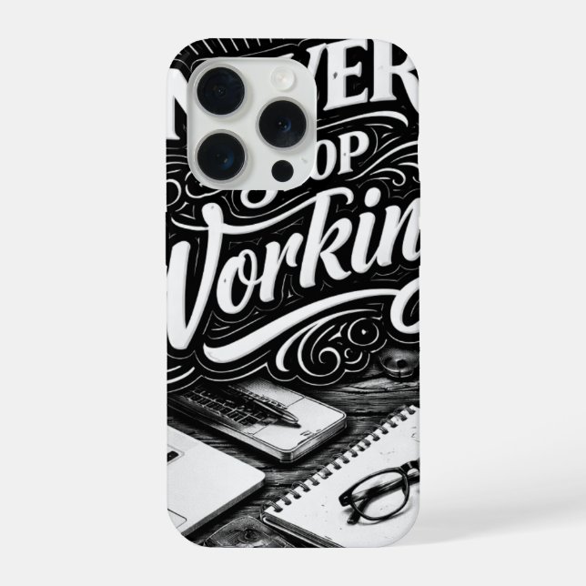 Funda Para iPhone Empuje Imparable (Reverso )