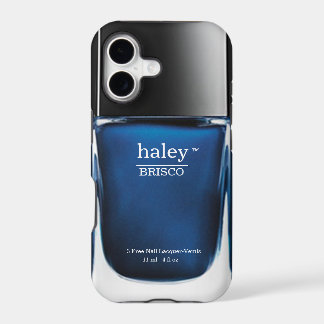 Funda para iPhone en forma de botella de esmalte d