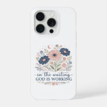 Funda para iPhone En la Espera Dios está Trabajand