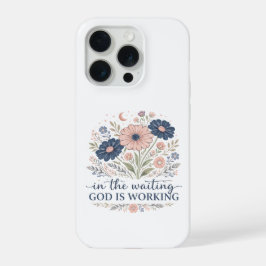 Funda para iPhone En la Espera Dios está Trabajand