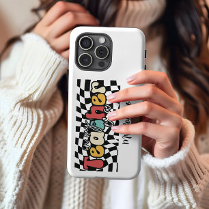 Funda Para iPhone 14 Pro Max En mi era de profesor profesor retro