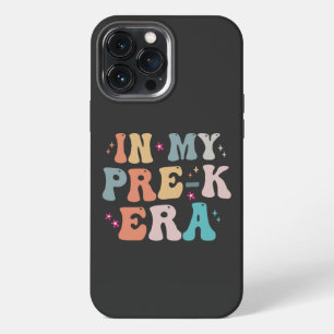 Funda Para iPhone 13 Pro Max En mi era prek, qué gracioso Groovy de vuelta al r