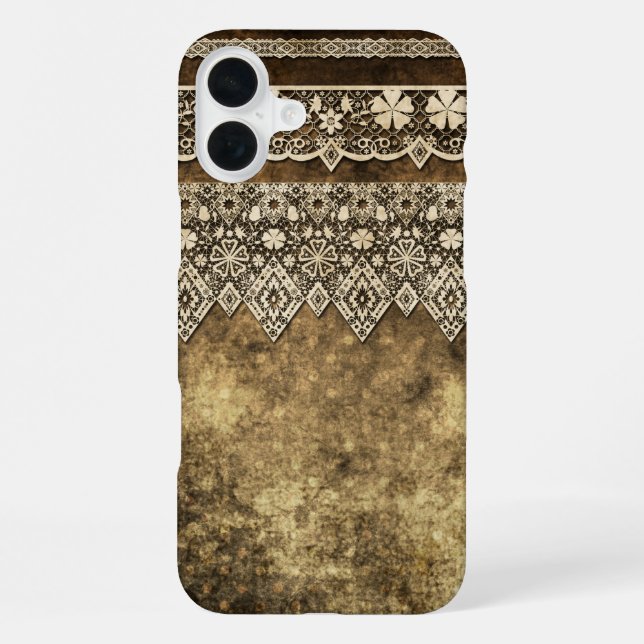 Funda Para iPhone Encaje vintage (Reverso )