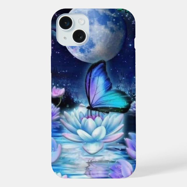 Funda Para iPhone Encantador Celestial (Reverso )