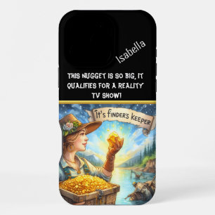 Funda Para iPhone 16 Pro Max Encontrar tesoros a orillas del río al atardecer