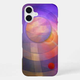 Funda Para iPhone 16 Plus Energía solar, abstracto artístico