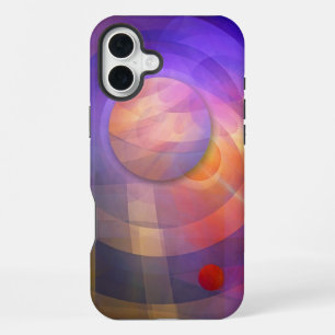 Funda Para iPhone 16 Plus Energía solar, abstracto artístico