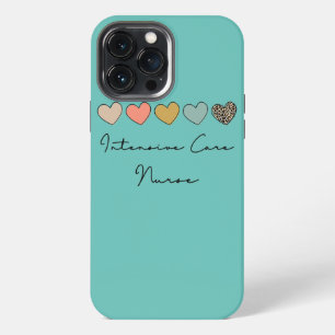 Funda Para iPhone 13 Pro Max Enfermera de Cuidados Intensivos Enfermera de UCI 