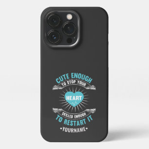 Funda Para iPhone 13 Pro Enfermera divertida de Enfermería