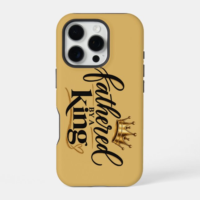 Funda Para iPhone Engendrado por un Rey (Reverso )