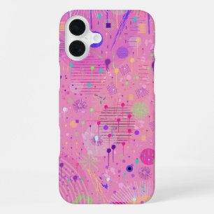 Funda Para iPhone 16 Plus Ensalada de Frutas Estacionales: Pintura Abstracta