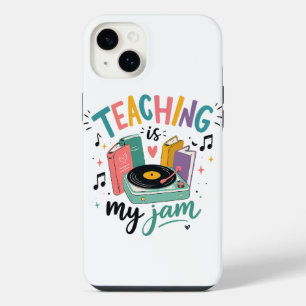 Funda Para iPhone 14 Plus Enseñar Retro Es Mi Pasatiempo Disco de Vinilo Pro