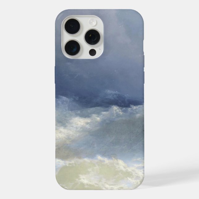 Funda Para iPhone Entre las olas, Aivazovsky (Reverso )