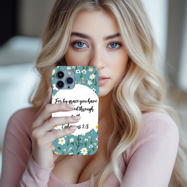 Funda Para iPhone Ephesians 2:8 Christian iPhone 15 Pro Case (Ephesians 2:8 Christian iPhone case)