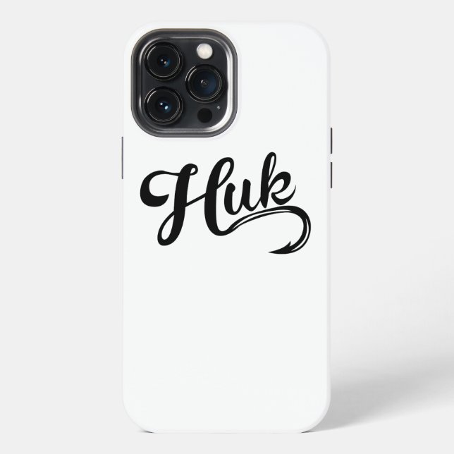 Funda Para iPhone Equipo de Pesca Huk (Reverso )