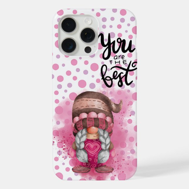 Funda Para iPhone Eres El Mejor Gnome (Reverso )