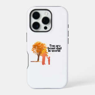 Funda Para iPhone 16 Pro Eres el mejor papá del mundo - el tipo más sentido