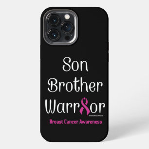 Funda Para iPhone 13 Pro Max Es Hermano Guerrero...Cáncer de Seno