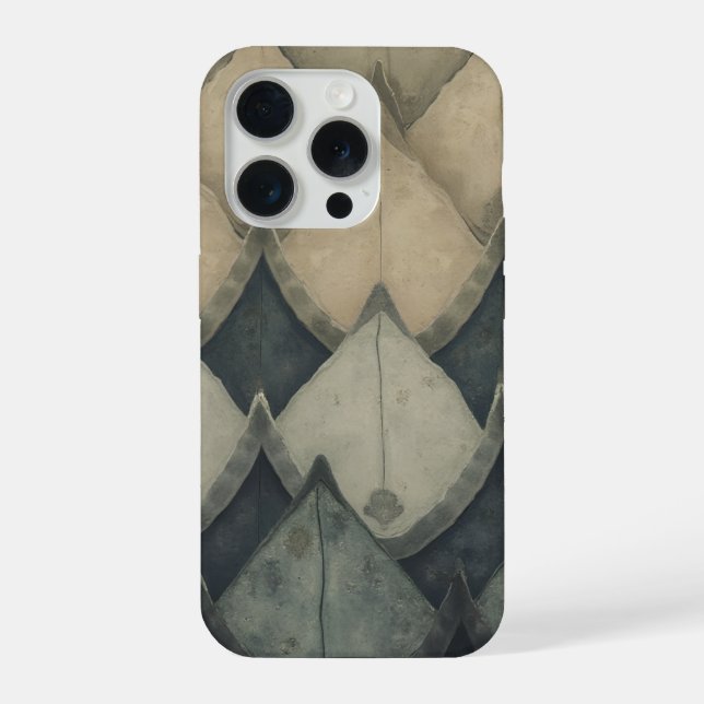 Funda Para iPhone Escalas de dragón (Reverso )