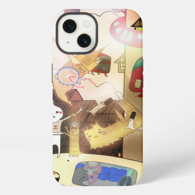 Funda Para iPhone Escape 2013 de la ciudad (Reverso )
