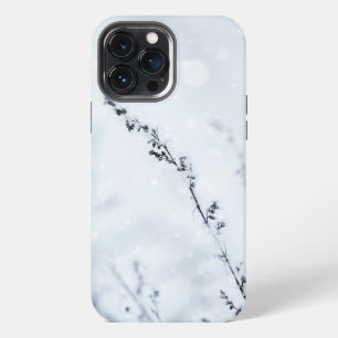 Funda Para iPhone 13 Pro Max Escena invernal - Flor congelada