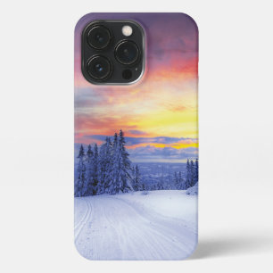 Funda Para iPhone 13 Pro Escenario de invierno