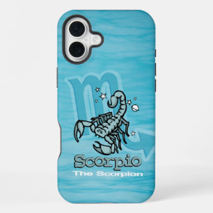 Funda Para iPhone 16 Plus Escorpio El Escorpión signo de agua