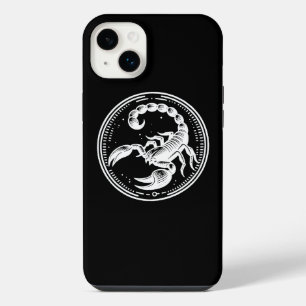 Funda Para iPhone 14 Plus Escorpión Blanco Astrología Signo Zodiacal Escorpi
