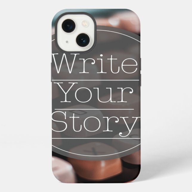 Funda Para iPhone Escribe tu historia (Reverso )