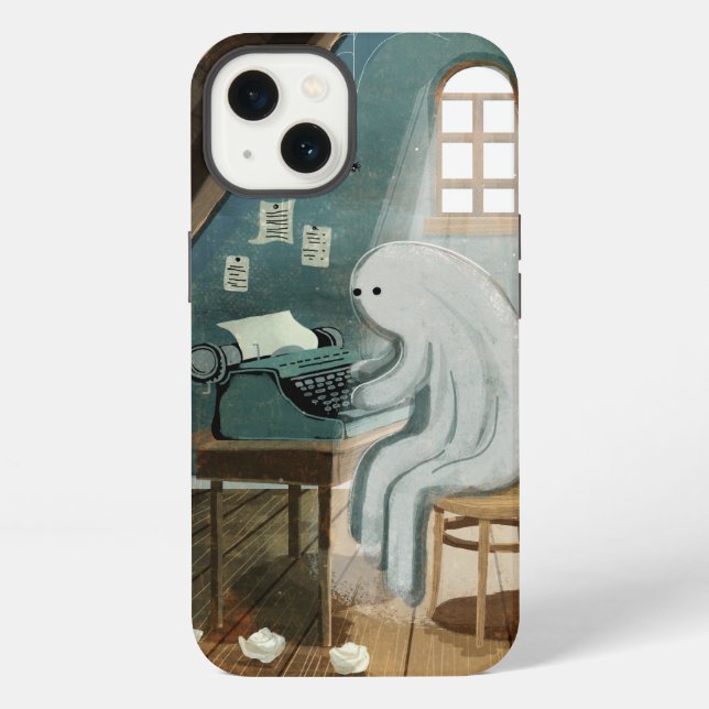Funda Para iPhone Escritor Fantasma (Reverso )