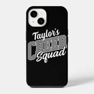 Funda Para iPhone 14 Escuadra de animadoras de la escuela NAME personal