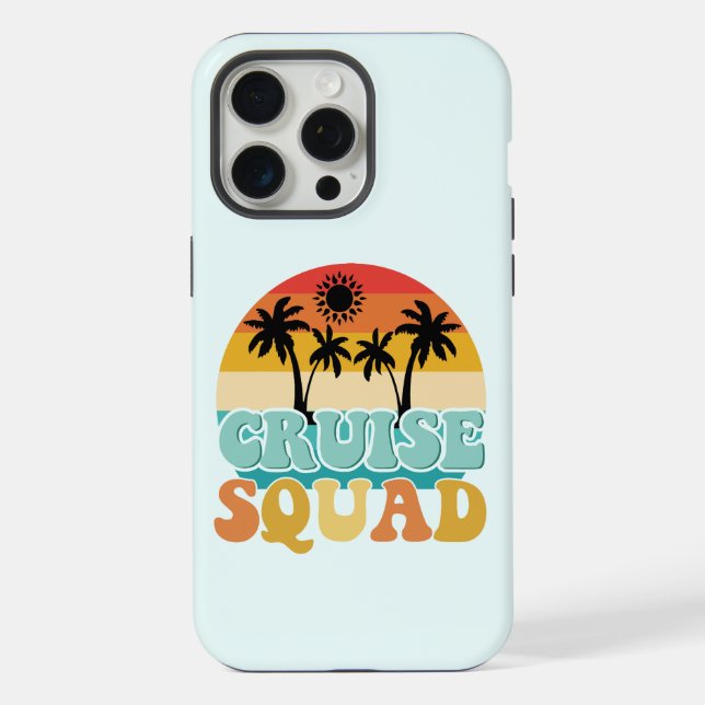 Funda Para iPhone Escuadrón de Crucero (Reverso )
