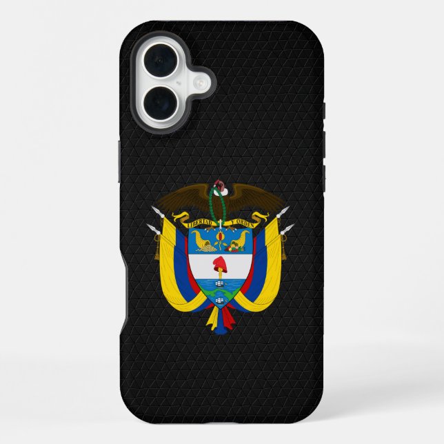 Funda Para iPhone Escudo de armas de Colombia (Reverso )