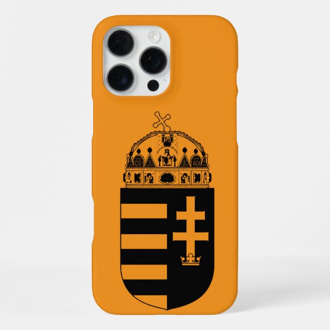 Funda Para iPhone Escudo de armas de Hungría (Reverso )