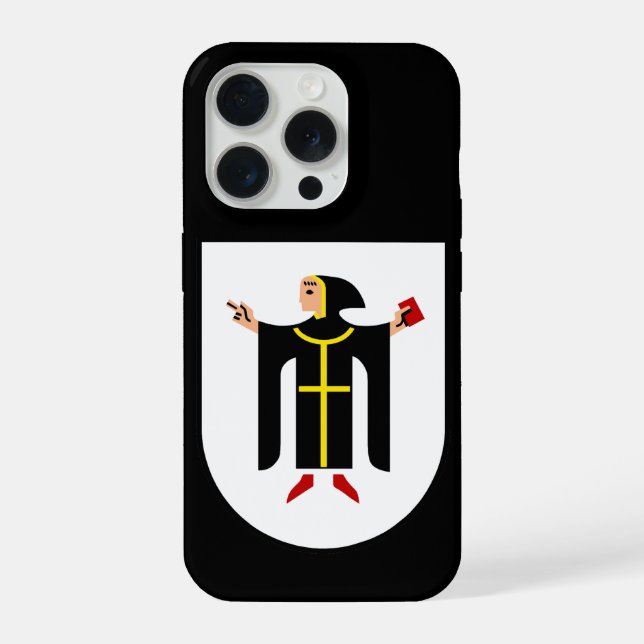 Funda Para iPhone Escudo de armas de Múnich (Reverso )