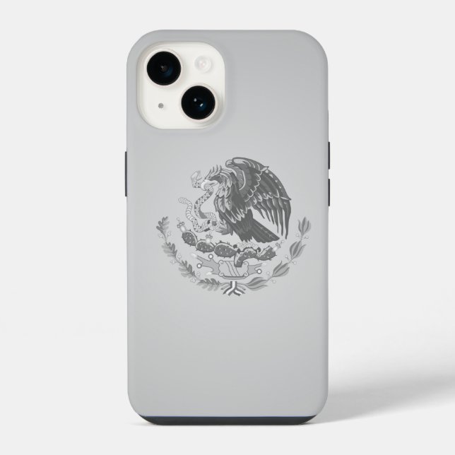 Funda Para iPhone Escudo de armas mexicano (Reverso )