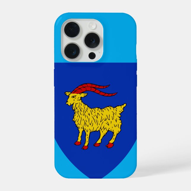 Funda Para iPhone Escudo de Istria en Croacia (Reverso )