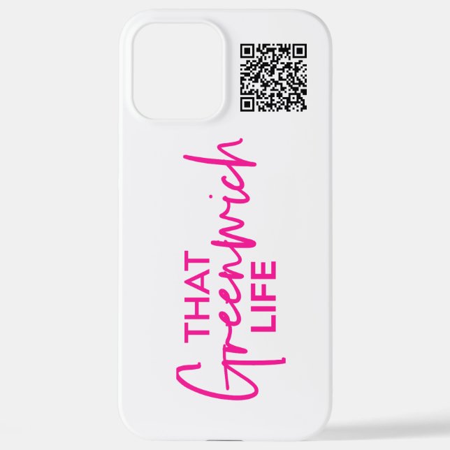 Funda Para iPhone Ese Funda Greenwich Life iPhone 12 Pro Max (Reverso )