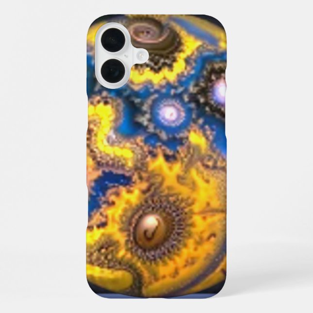 Funda Para iPhone esfera de jaspe abeja (Reverso )