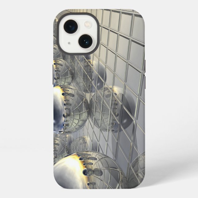 Funda Para iPhone Esferas y espejos (Reverso )