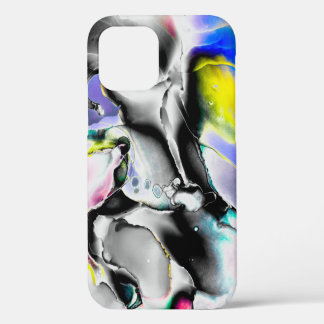 Funda Para iPhone 12 Espacio. Fondo Blanco Brillante. Imagen de la piza