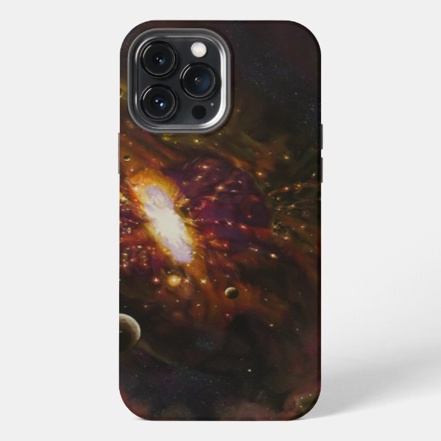 Funda Para iPhone Espacio, Vía Láctea (Reverso )